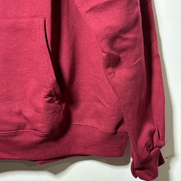 Hanes sweatshirt‎ Burgundy Gold hail RedSkins Washington Football Hoodie L NIB - Picture 9 of 14